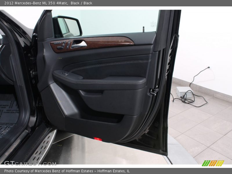Black / Black 2012 Mercedes-Benz ML 350 4Matic