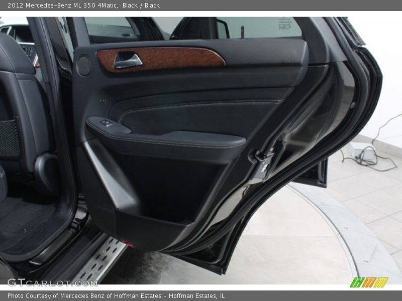 Black / Black 2012 Mercedes-Benz ML 350 4Matic