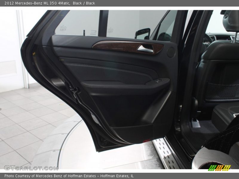 Black / Black 2012 Mercedes-Benz ML 350 4Matic