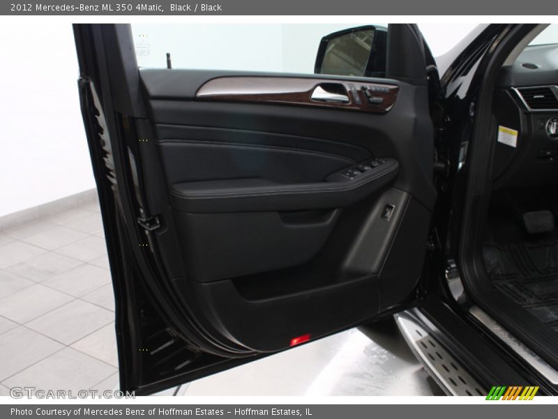 Black / Black 2012 Mercedes-Benz ML 350 4Matic