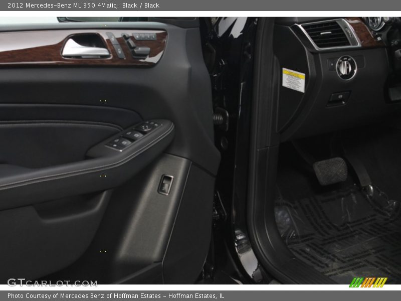 Black / Black 2012 Mercedes-Benz ML 350 4Matic