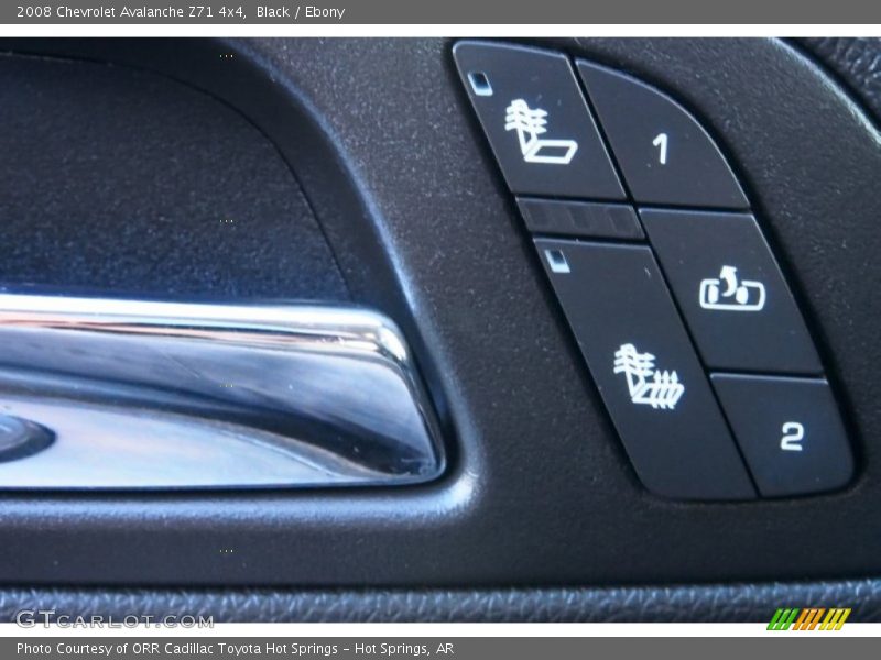 Black / Ebony 2008 Chevrolet Avalanche Z71 4x4