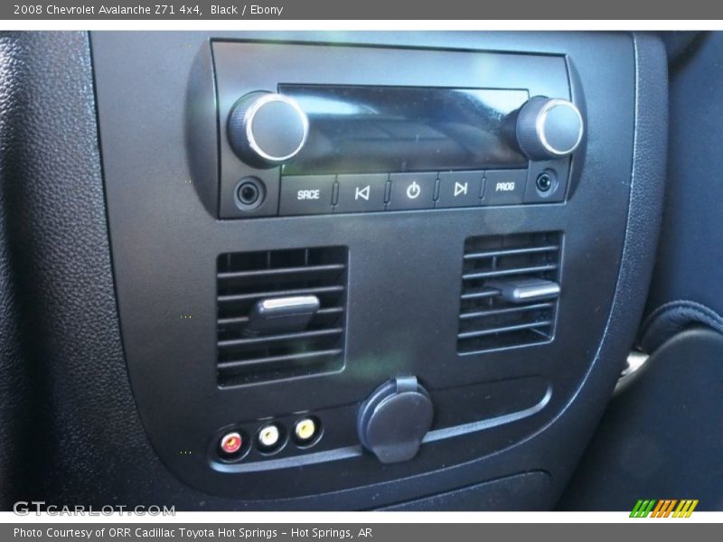 Black / Ebony 2008 Chevrolet Avalanche Z71 4x4