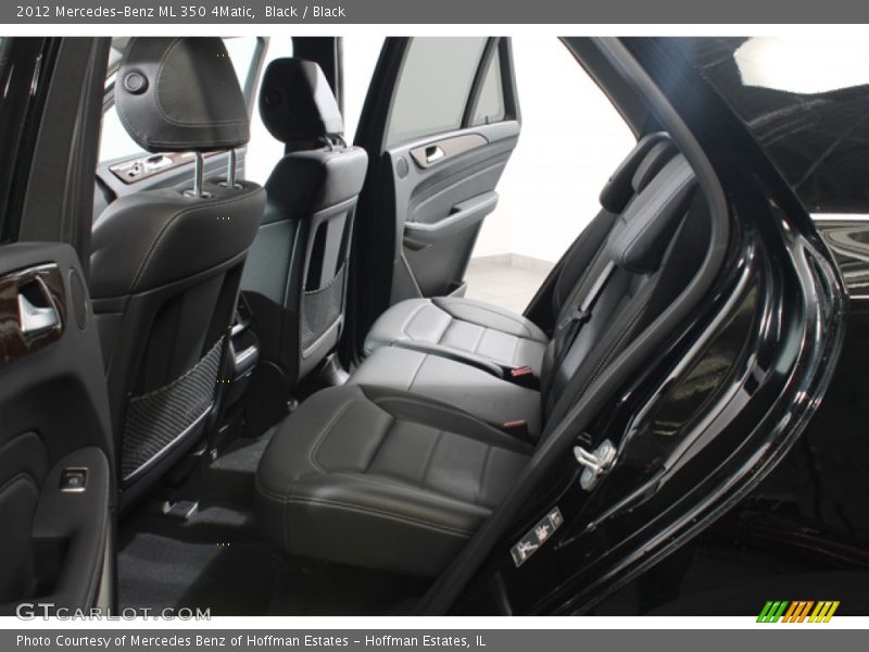 Black / Black 2012 Mercedes-Benz ML 350 4Matic
