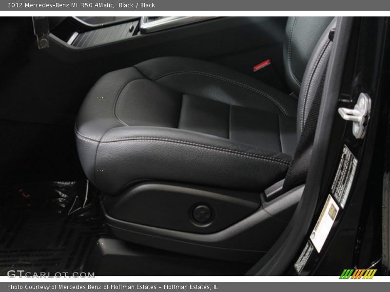 Black / Black 2012 Mercedes-Benz ML 350 4Matic