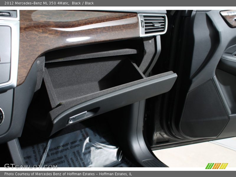 Black / Black 2012 Mercedes-Benz ML 350 4Matic