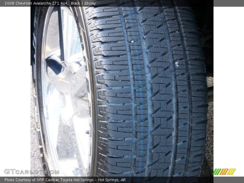 Black / Ebony 2008 Chevrolet Avalanche Z71 4x4