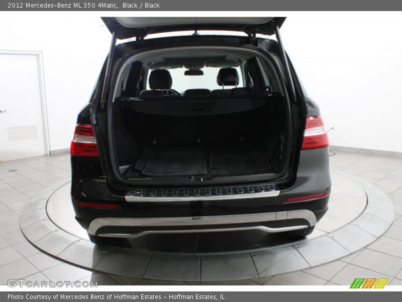 Black / Black 2012 Mercedes-Benz ML 350 4Matic