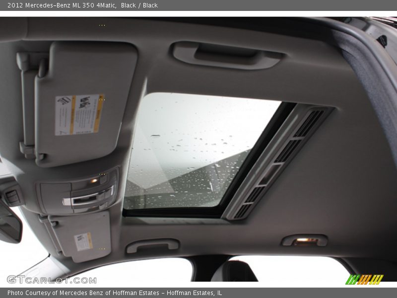 Black / Black 2012 Mercedes-Benz ML 350 4Matic