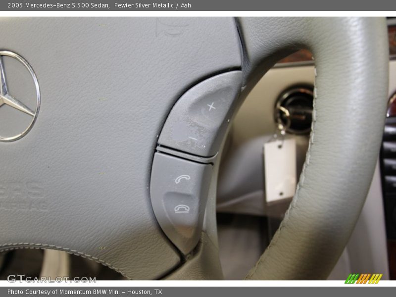 Pewter Silver Metallic / Ash 2005 Mercedes-Benz S 500 Sedan