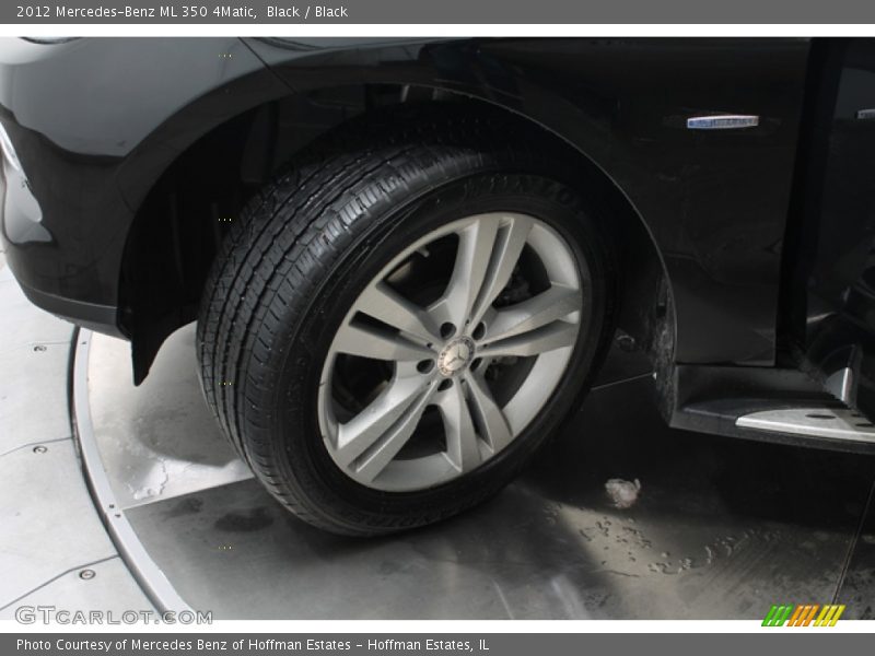 Black / Black 2012 Mercedes-Benz ML 350 4Matic