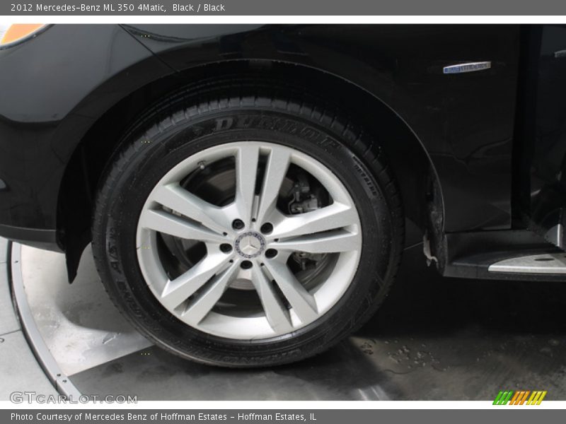 Black / Black 2012 Mercedes-Benz ML 350 4Matic
