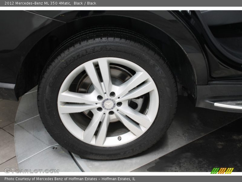 Black / Black 2012 Mercedes-Benz ML 350 4Matic