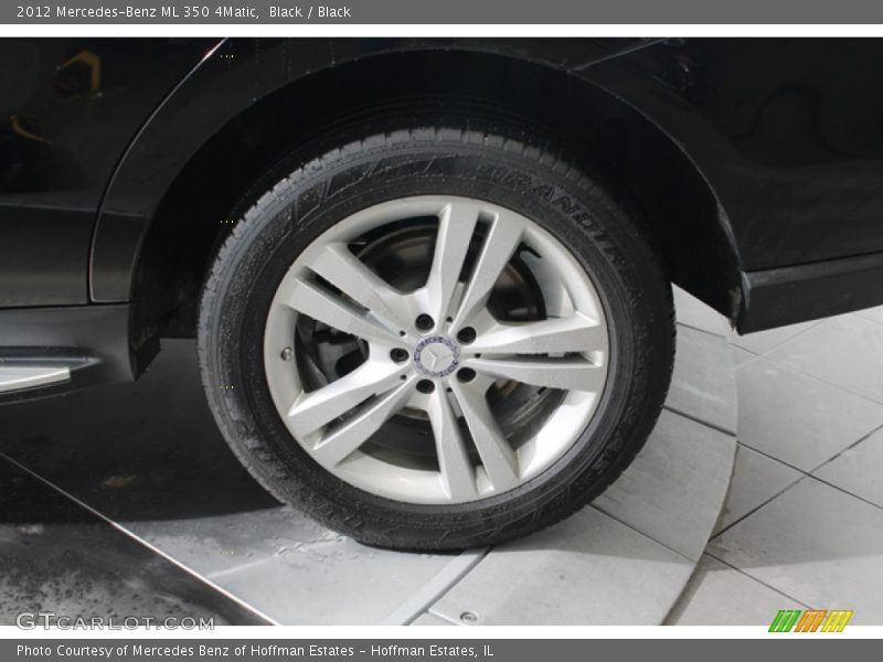 Black / Black 2012 Mercedes-Benz ML 350 4Matic