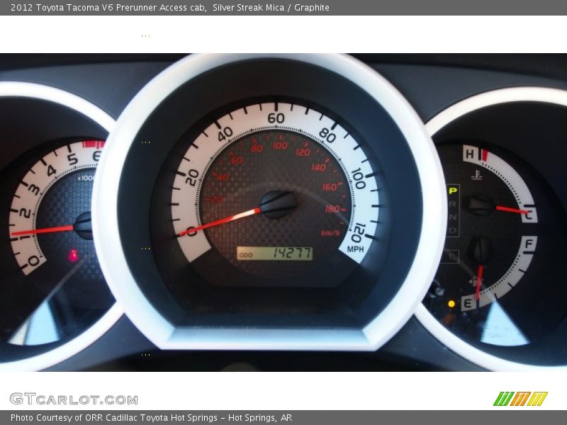 Silver Streak Mica / Graphite 2012 Toyota Tacoma V6 Prerunner Access cab