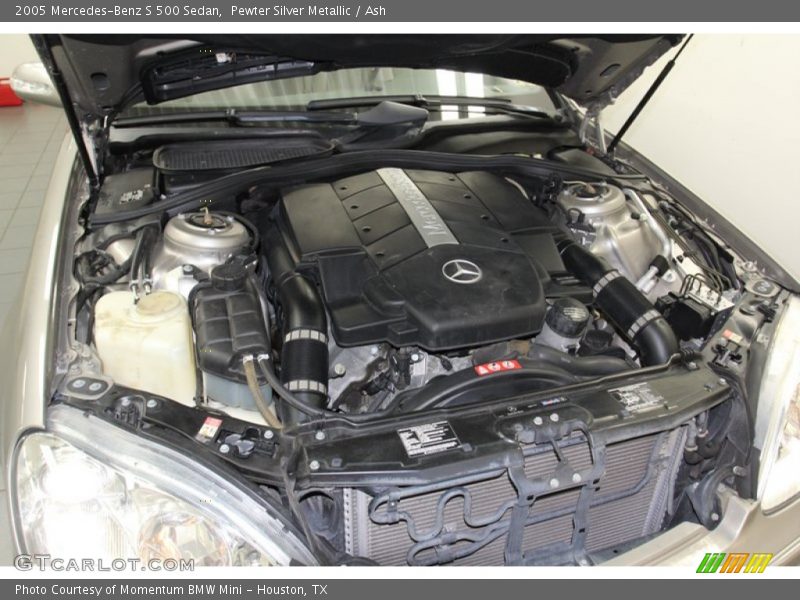  2005 S 500 Sedan Engine - 5.0 Liter SOHC 24-Valve V8