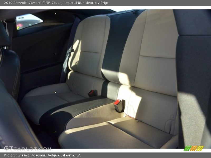 Imperial Blue Metallic / Beige 2010 Chevrolet Camaro LT/RS Coupe