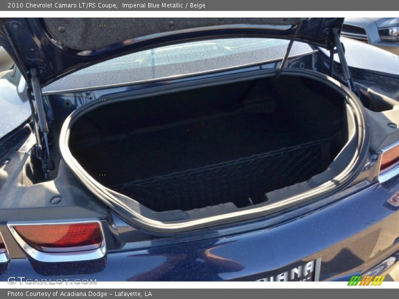 Imperial Blue Metallic / Beige 2010 Chevrolet Camaro LT/RS Coupe