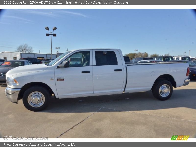 Bright White / Dark Slate/Medium Graystone 2012 Dodge Ram 2500 HD ST Crew Cab