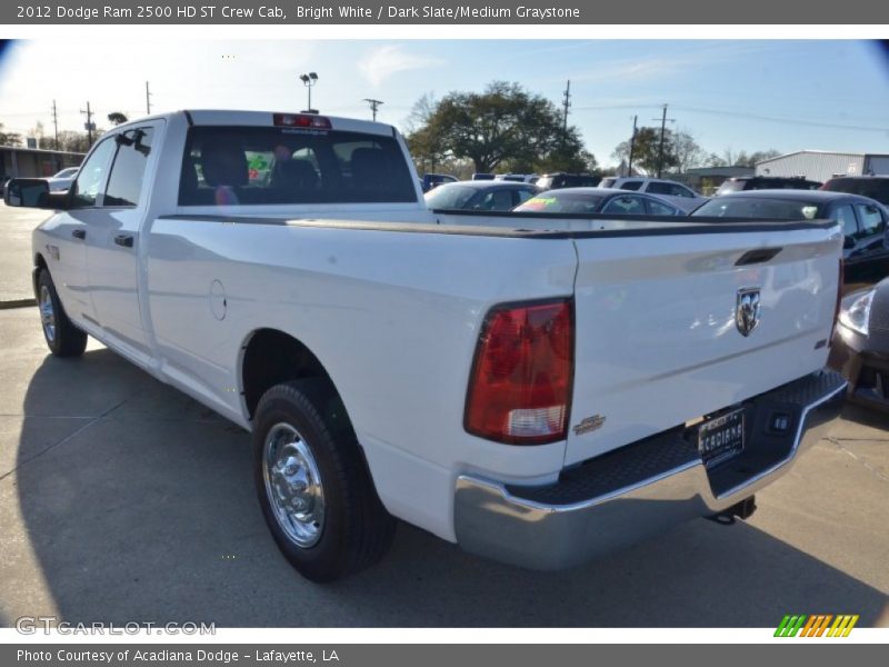 Bright White / Dark Slate/Medium Graystone 2012 Dodge Ram 2500 HD ST Crew Cab