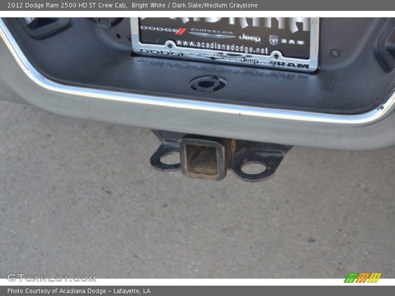 Bright White / Dark Slate/Medium Graystone 2012 Dodge Ram 2500 HD ST Crew Cab