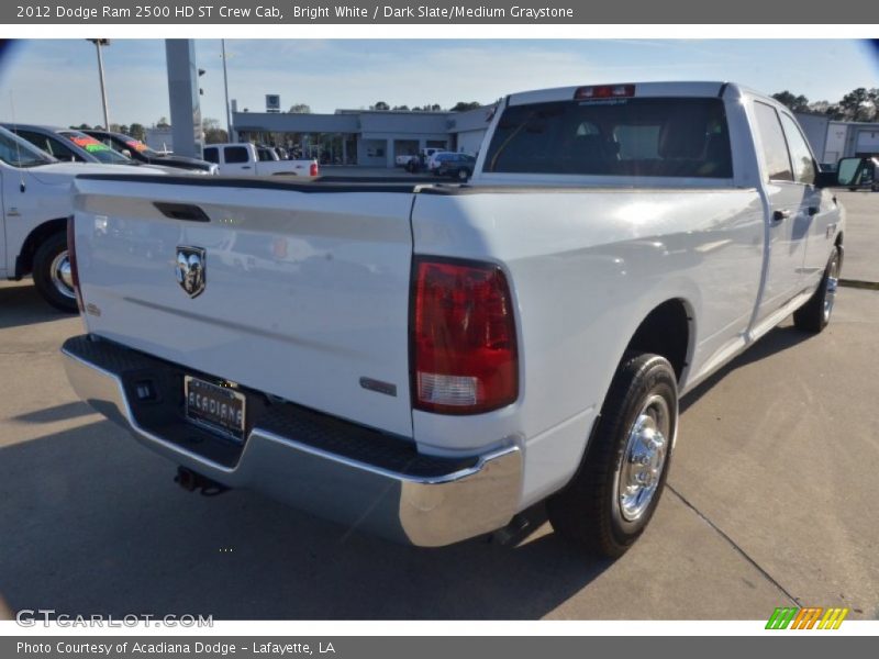 Bright White / Dark Slate/Medium Graystone 2012 Dodge Ram 2500 HD ST Crew Cab