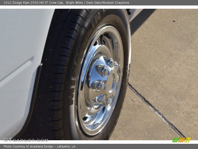 Bright White / Dark Slate/Medium Graystone 2012 Dodge Ram 2500 HD ST Crew Cab