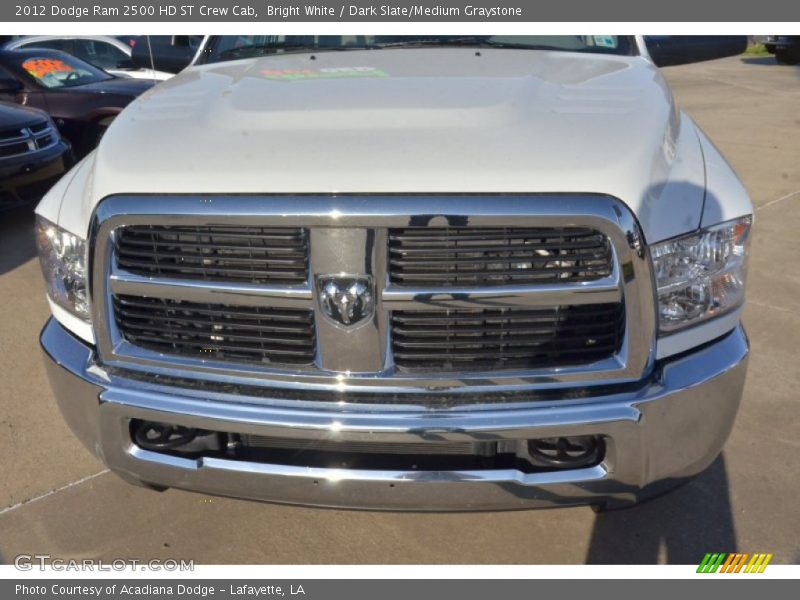 Bright White / Dark Slate/Medium Graystone 2012 Dodge Ram 2500 HD ST Crew Cab