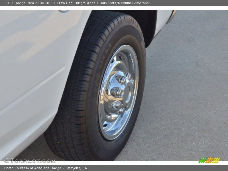 Bright White / Dark Slate/Medium Graystone 2012 Dodge Ram 2500 HD ST Crew Cab