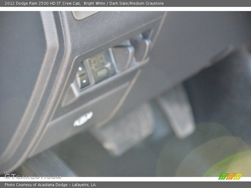 Bright White / Dark Slate/Medium Graystone 2012 Dodge Ram 2500 HD ST Crew Cab