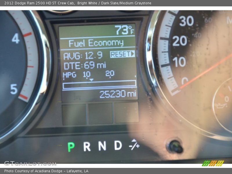 Bright White / Dark Slate/Medium Graystone 2012 Dodge Ram 2500 HD ST Crew Cab