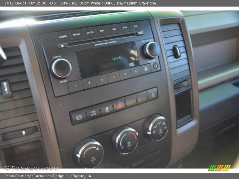 Bright White / Dark Slate/Medium Graystone 2012 Dodge Ram 2500 HD ST Crew Cab
