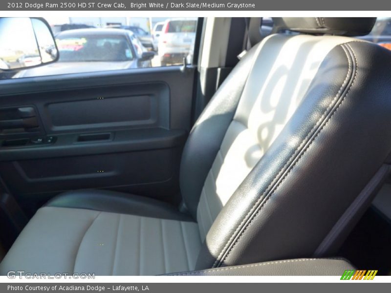 Bright White / Dark Slate/Medium Graystone 2012 Dodge Ram 2500 HD ST Crew Cab