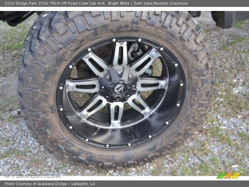 Bright White / Dark Slate/Medium Graystone 2010 Dodge Ram 2500 TRX4-Off Road Crew Cab 4x4