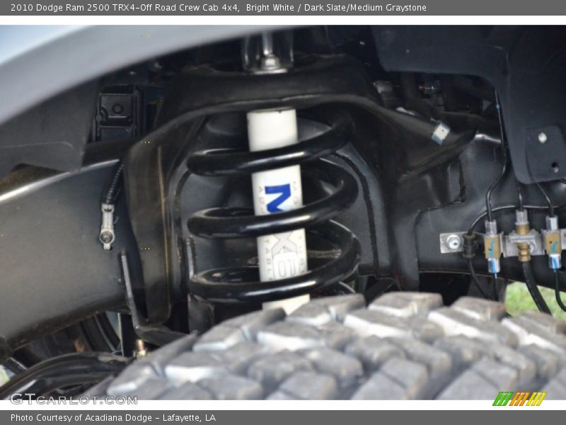 Bright White / Dark Slate/Medium Graystone 2010 Dodge Ram 2500 TRX4-Off Road Crew Cab 4x4