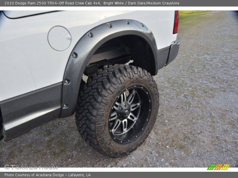 Bright White / Dark Slate/Medium Graystone 2010 Dodge Ram 2500 TRX4-Off Road Crew Cab 4x4