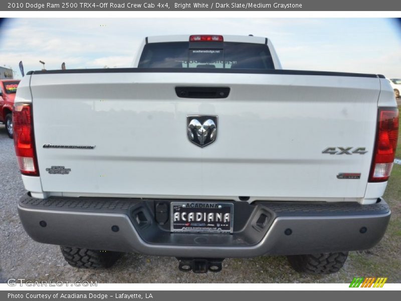 Bright White / Dark Slate/Medium Graystone 2010 Dodge Ram 2500 TRX4-Off Road Crew Cab 4x4