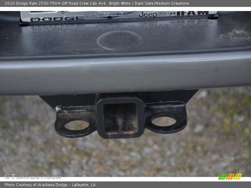 Bright White / Dark Slate/Medium Graystone 2010 Dodge Ram 2500 TRX4-Off Road Crew Cab 4x4
