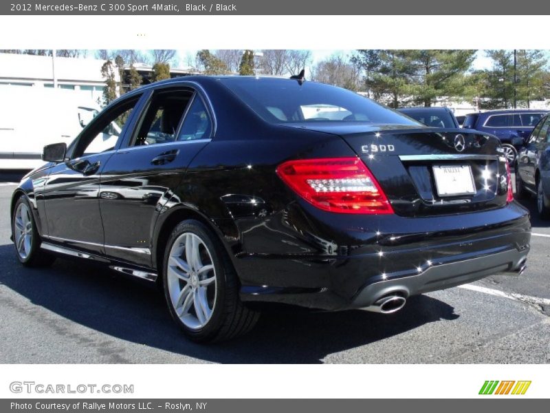 Black / Black 2012 Mercedes-Benz C 300 Sport 4Matic