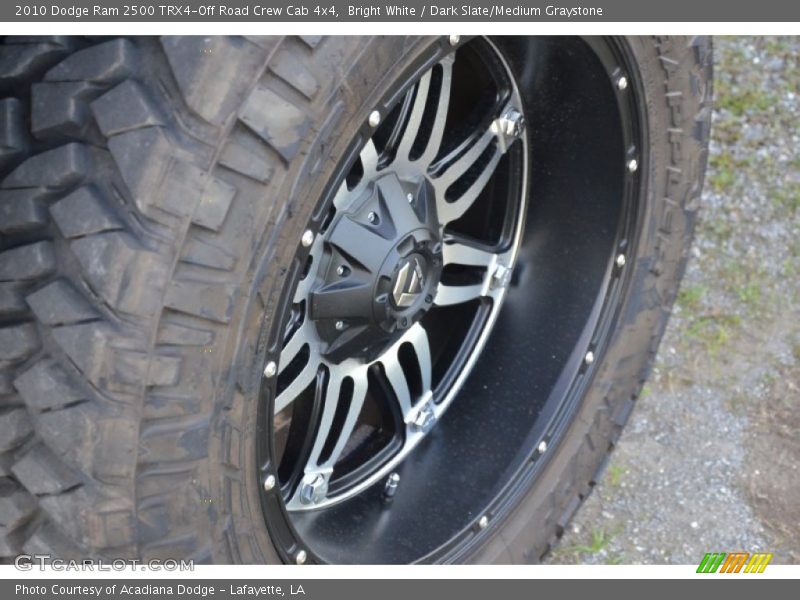 Bright White / Dark Slate/Medium Graystone 2010 Dodge Ram 2500 TRX4-Off Road Crew Cab 4x4