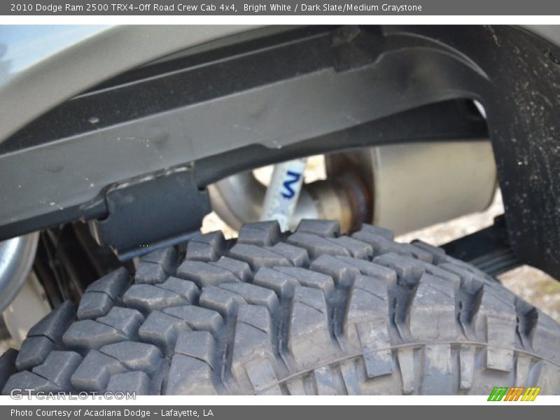 Bright White / Dark Slate/Medium Graystone 2010 Dodge Ram 2500 TRX4-Off Road Crew Cab 4x4