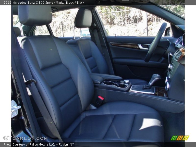 Black / Black 2012 Mercedes-Benz C 300 Sport 4Matic