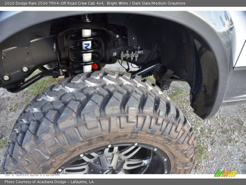 Bright White / Dark Slate/Medium Graystone 2010 Dodge Ram 2500 TRX4-Off Road Crew Cab 4x4