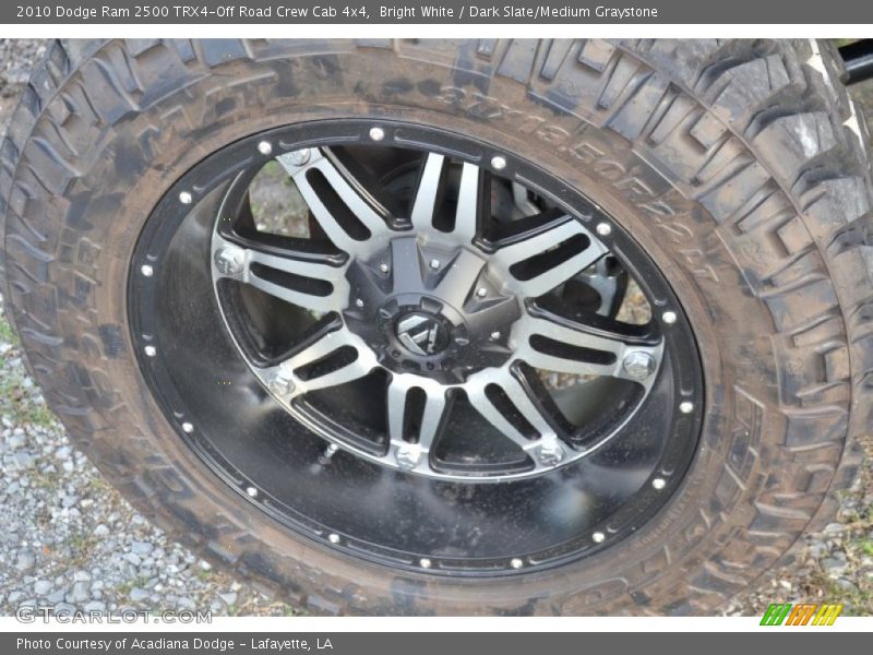 Bright White / Dark Slate/Medium Graystone 2010 Dodge Ram 2500 TRX4-Off Road Crew Cab 4x4