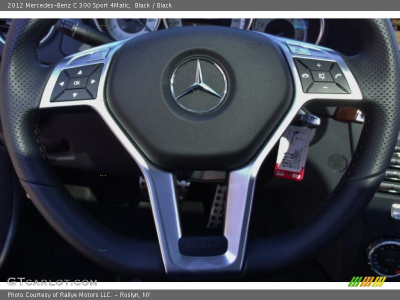 Black / Black 2012 Mercedes-Benz C 300 Sport 4Matic