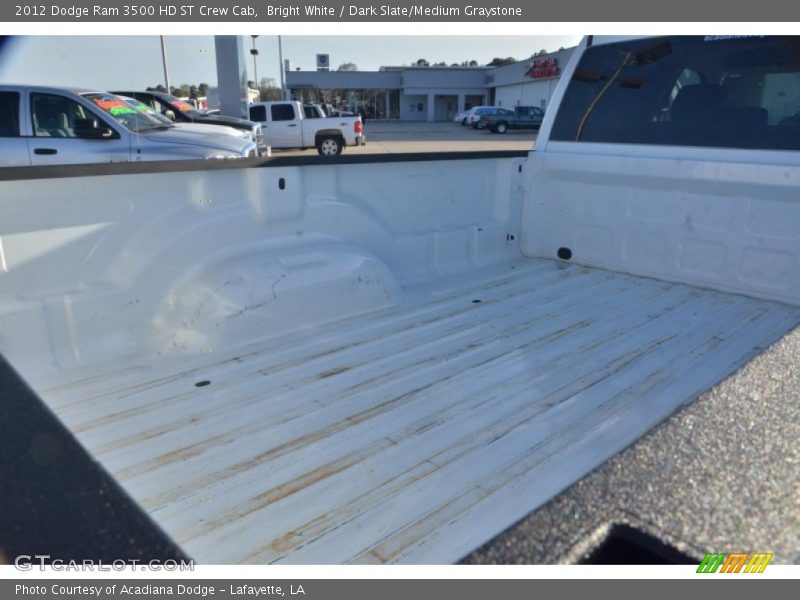 Bright White / Dark Slate/Medium Graystone 2012 Dodge Ram 3500 HD ST Crew Cab