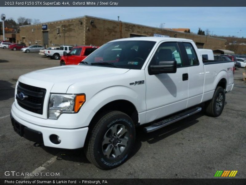 Front 3/4 View of 2013 F150 STX SuperCab 4x4