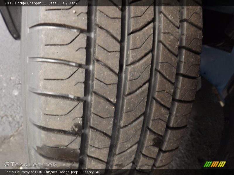 Jazz Blue / Black 2013 Dodge Charger SE