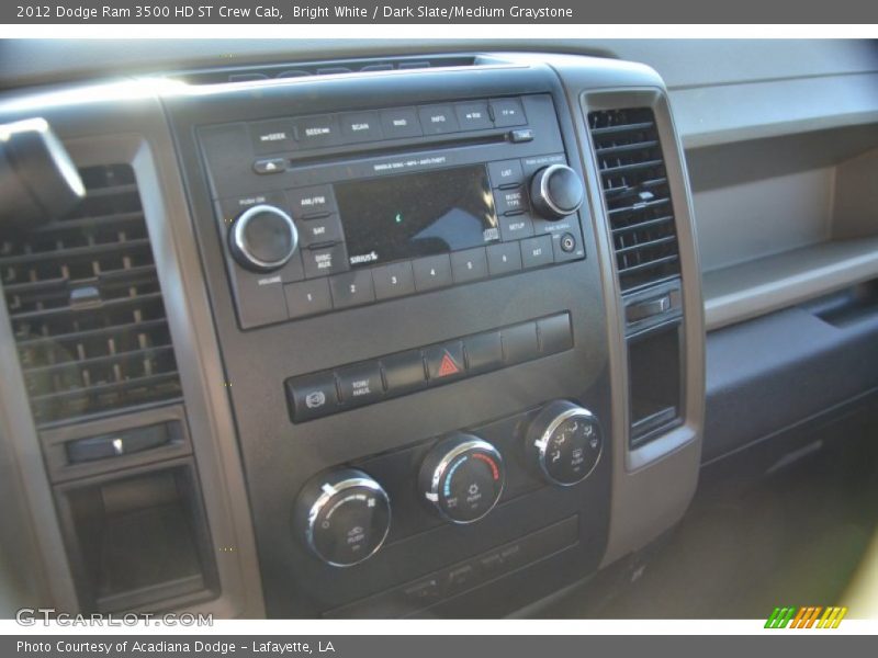 Bright White / Dark Slate/Medium Graystone 2012 Dodge Ram 3500 HD ST Crew Cab