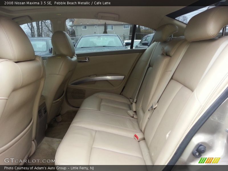 Pebble Beach Metallic / Cafe Latte 2008 Nissan Maxima 3.5 SE